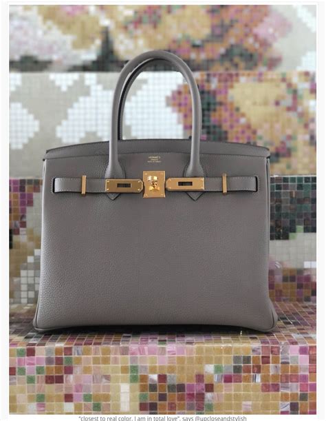 hermes birkin grey asphalt|Hermes Birkin bag.